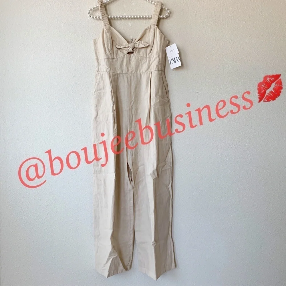 ZARA Knotted Jumpsuit